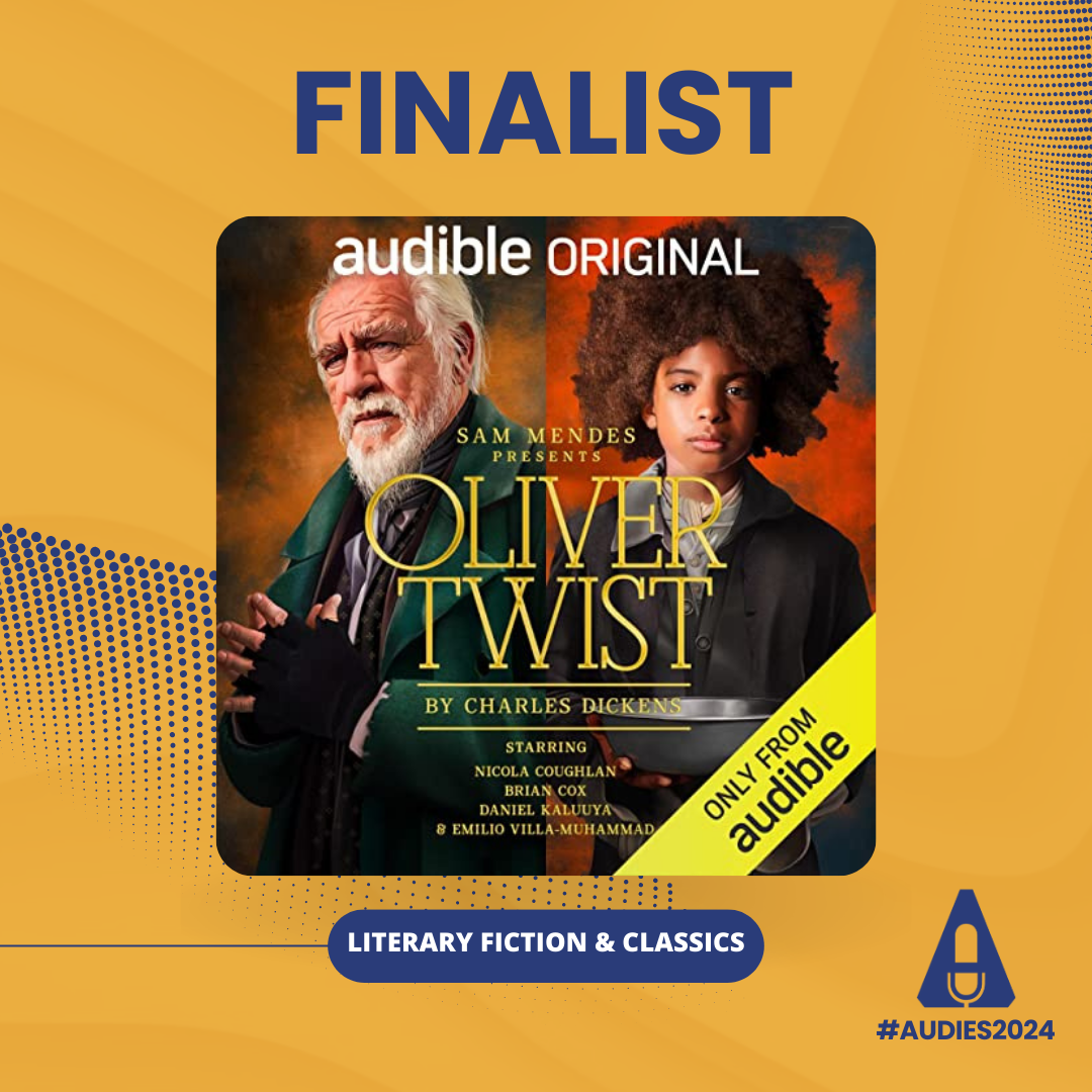 Oliver Twist from Wireless Theatre nominated for an Audie award!